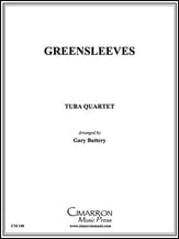 GREENSLEEVES 2 Euphonium 2 Baritone Quartet P.O.D. cover